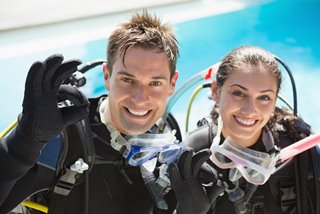 Learning to dive the PADI way