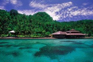 The Kungkungan Bay Resort, on the Lembeh Strait, Sulawesi, Indonesia - photo courtesy of Andrea Ferrari The Kungkungan Bay Resort, on the Lembeh Strait, Sulawesi, Indonesia - photo courtesy of Andrea Ferrari