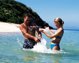 Fiji is a popular scuba diving vacation getaway for families and couples - photo courtesy of the Fiji Visitors Bureau