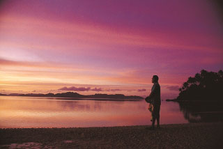 Another glorious Fijian sunset - photo courtesy of Fiji Visitors Bureau