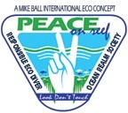 Peace on the Reef signal to protect the coral - courtesy of Mike Ball Peace on the Reef signal to protect the coral - courtesy of Mike Ball