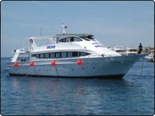 The Orchid Sharm El Sheikh day trip boat in the Red Sea The Orchid Sharm El Sheikh day trip boat in the Red Sea