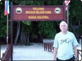 Richard Hewitt an der Sipadan Insel, Malaysia Richard Hewitt an der Sipadan Insel, Malaysia