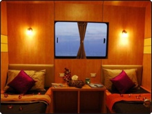 MV Panunee Deluxe cabin, your accommodation for scuba diving the Similans