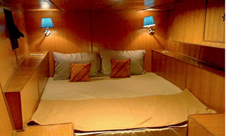 The Standard double cabin on Mastro Aldo