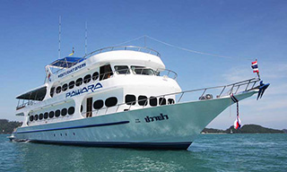 The highly-rated Thailand liveaboard MV Pawara