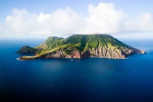 The Caribbean island of Saba