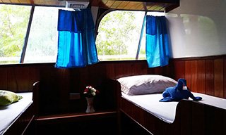 Thepnampa's comfortable standard cabin