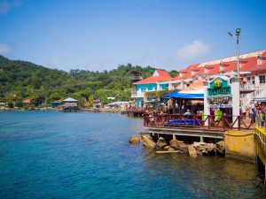 Waterfront in Roatan, Honduras - photo courtesy of Alias Matthews, Unsplash