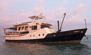 The rough and ready divers' liveaboard MV Empress II