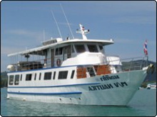 MV Nautica is a stylish liveaboard specially suited to scuba divers
