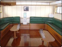 The MV Queen Scuba Saloon