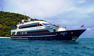 The lovely new Similans liveaboard MV Sawasdee Fasai