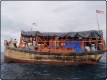 Illegal fishing vessel detained in SIMCA waters