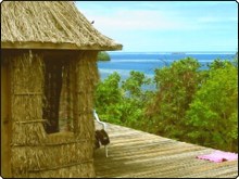 The southern Fijian ocean view at Matava Resort, Kadavu Island