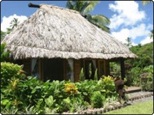 Fidschi Stil Bure im Paradise Taveuni Resort