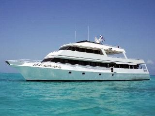 Liveaboard boat, the Belize Aggressor