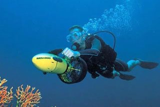 PADI Dive Propulsion Vehicle Specialty Course with Dive The World