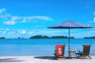 Koro Sun Resort beach view, Fiji