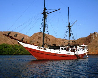 Ondina at Rinca Island, Komodo National Park, Indonesia - photo courtesy of Sheldon Hey