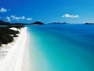 The golden coastline of Queensland, Australia