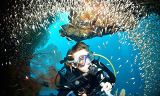 Diving in the remote waters of Burma