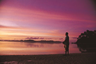 Another glorious Fijian sunset - photo courtesy of Fiji Visitors Bureau
