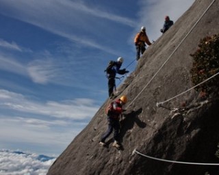 Climb Mount Kinabalu in Borneo and attempt Via Ferrata