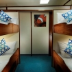 Lower deck Standard twin bed cabin