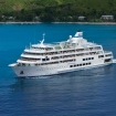 Another view of M.V. Reef Endeavour cruising in Fiji