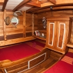 Standard lower deck twin bed cabin