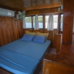 Private double bed guest cabin