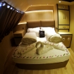 Upper deck Honeymoon double bed cabin