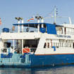 MV Celebes Explorer's stern, dive platform view