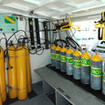 M/V Sea Escape offers nitrox fills for enriched air divers