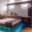 Sea Star cabin with double bed and portholes