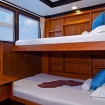 Horizon's twin bunk cabin