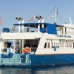 The Celebes Explorer's stern, dive platform view