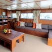 Mermaid II's upper deck saloon