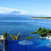 Coconuts Beach Resort pool view, Lembongan Island