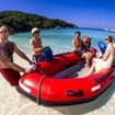 A beach visit during a safari